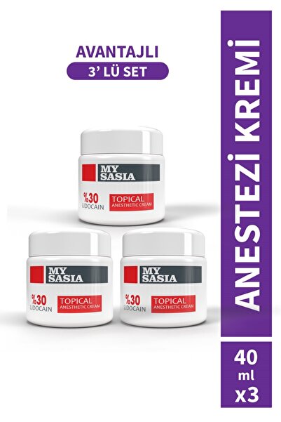My Sasia Anestezi Kremi 3'lü Avantajlı