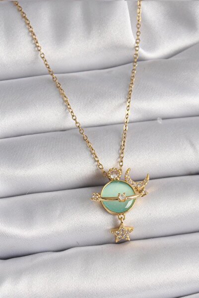 Nuesta Store Kadın kolye Gezegen Model