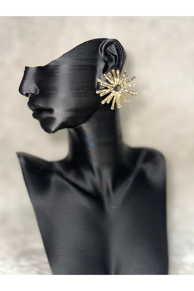 MODA Steel Gold Earrings