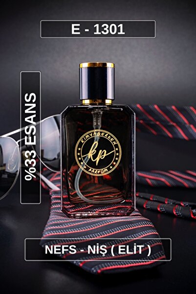 kp kimyagerden parfüm E-1301 Nefs Niş - ( %33 Esans Oranı) - 50ml Erkek Parfüm