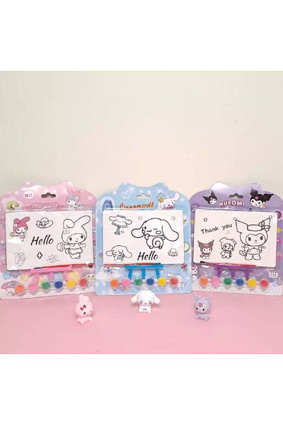 FuryaTedarik Set de mini tablă de pictură pentru copii Furya Supply