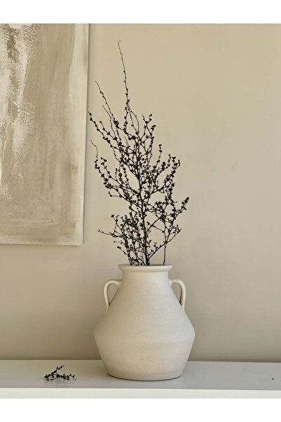 Allegorie.Co VAZĂ LOCCA TEXTURĂȚĂ ȘI MATĂ BEJ CREMĂ