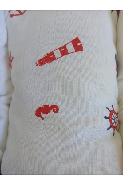 Wenaris 100% Cotton Muslin Stroller Cushion