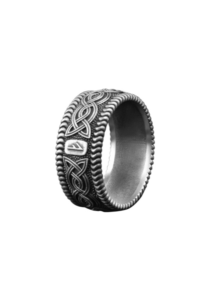 Bysilverstone Viking Düğümü 925 Ayar Gümüş Alyans Yüzük