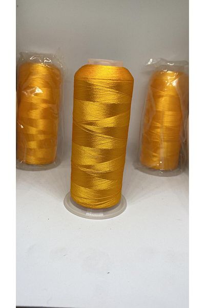 Loş Dükkan 2,500 Yards Embroidery Thread - Shatter-Resistant, 100% Polyester, Glitterless Glossy Flush Thread