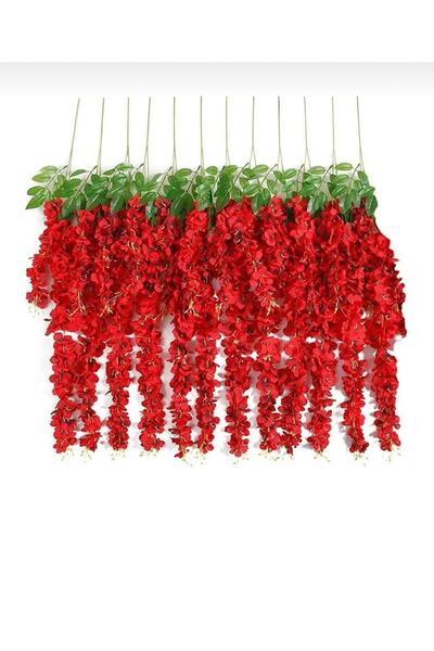 ŞA-DAL STORE Yapay Çiçek Akasya 80 Cm 3 Sarkan Dallı 12 Adet