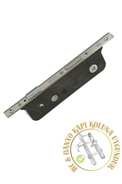 ÖZFIRAT PVC YAPI Pvc Pimapen Wc - Toilet/Bathroom Door Lock, 35Mm/16Lama, 2 Pieces