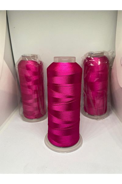 Loş Dükkan 2,500 Yards Embroidery Thread - Shatter-Resistant, 100% Polyester, Glitterless Glossy Flush Thread