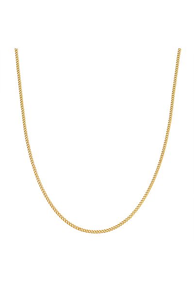 True Rebels Edelstahlhalskette Kette Edelstahl gelbgold