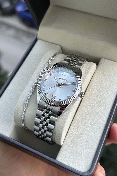 Homies Women's Wrist Watch Gift Box - Bracelet Gift Hm 5345646865