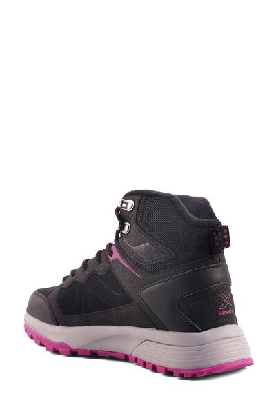Kinetix Kadın Outdoor Microfiber Kaymaz Taban Kış Botu - Winter Women Black Boot