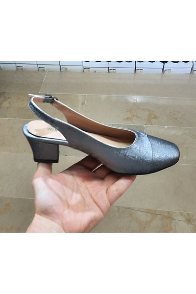 WHİTE LİNE Rochie de seară cu vârf lat pentru femei, cu toc clasic