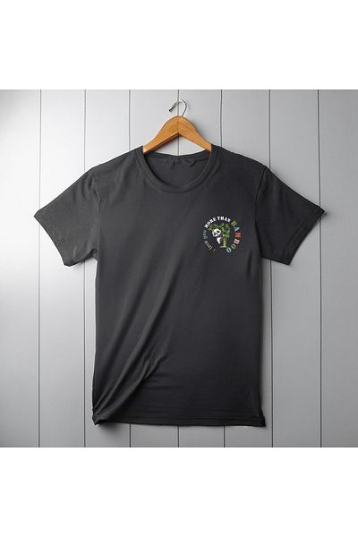 Ozzy Ψηφιακό μπλουζάκι με μοτίβο Panda Unisex
