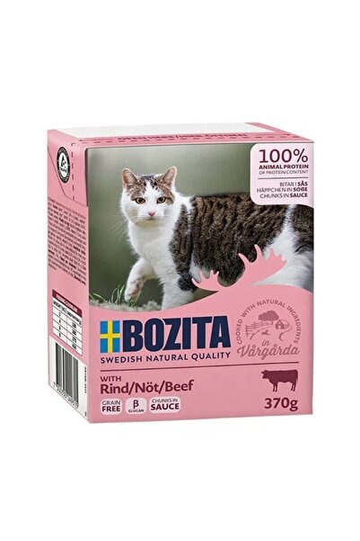 Bozita Cis Beef Biftekli Yetişkin Konserve Kedi Maması 370 Gr