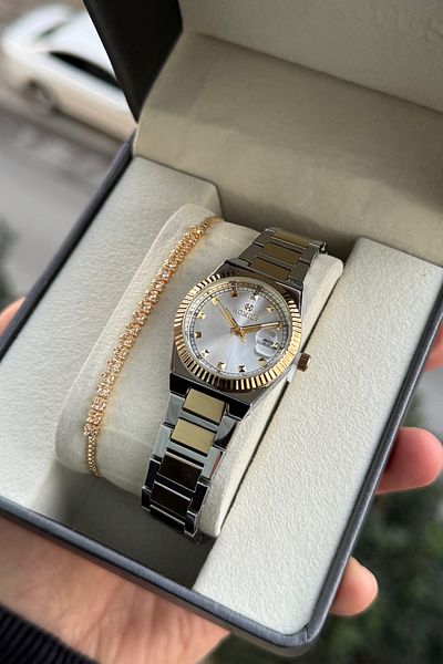 Homies Women's Wristwatch Rlx Model Gift Box and Bracelet