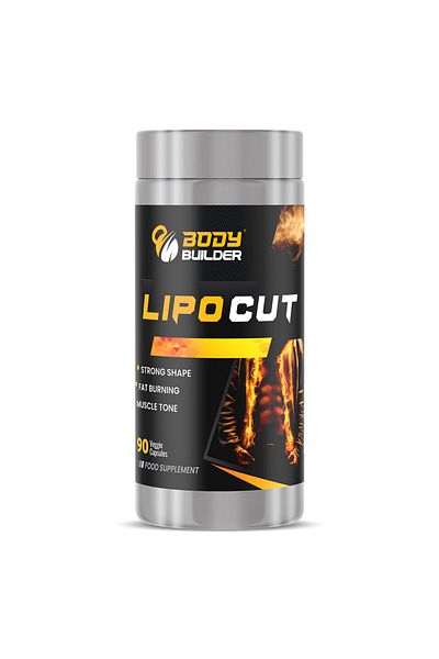 Body Builder Lipo Cut, 90 Veggie Capsules, Muscle Tone