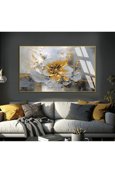 Harika bir ev HARİKABİREV | MODEL ABSTRACT CU MODEL FLORAL AURIU-GRATIU 02 | ...