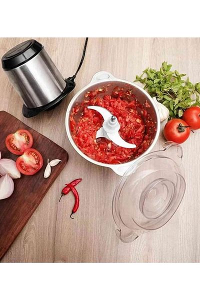 DLC -39403 multi-purpose electric vegetable chopper, 300 watts, 3 liters steel