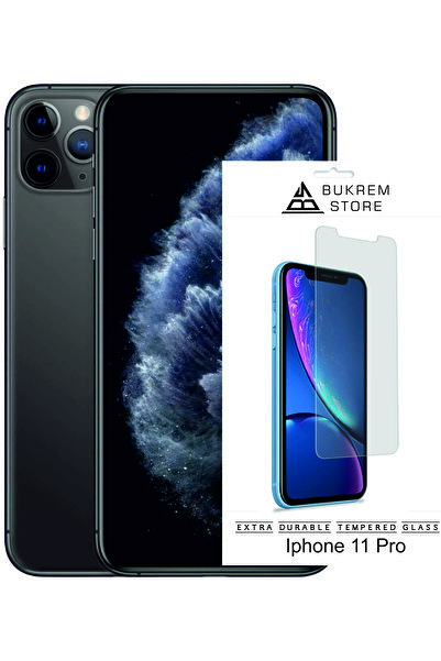 Store iPhone 11 Pro Compatible Full Covering Transparent Unbreakable Tempered...