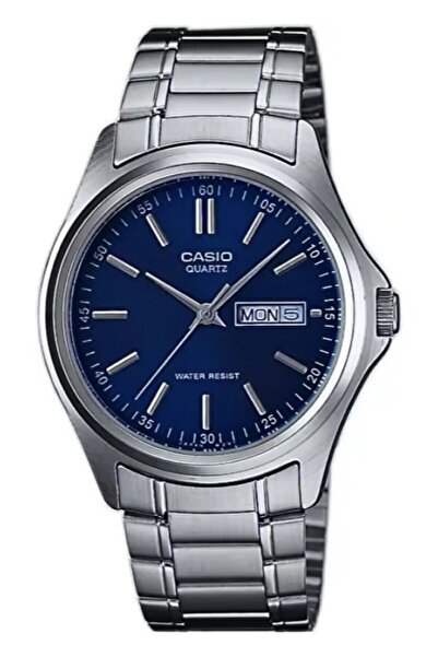 Casio Navy Blue Gray Color 38.5 mm Men's Watch