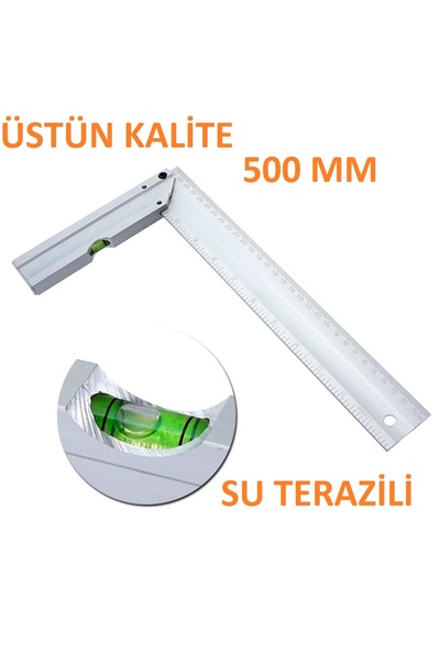 Meşem MEŞEM ALÜMİNYUM GÖNYE SU TERAZİLİ 50 CM KODU : 564 SAĞLAM 1. SINIF 1 AD...