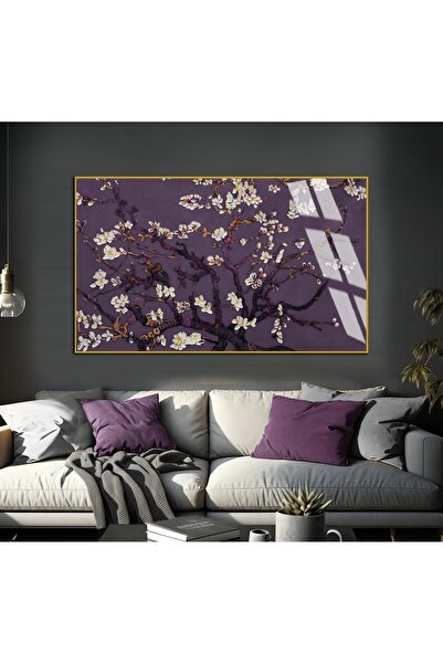 Harika bir ev HARİKABİREV | MODEL DE RAMURI FLOREALE ÎN CULOAREA PRUNELUI GRI...