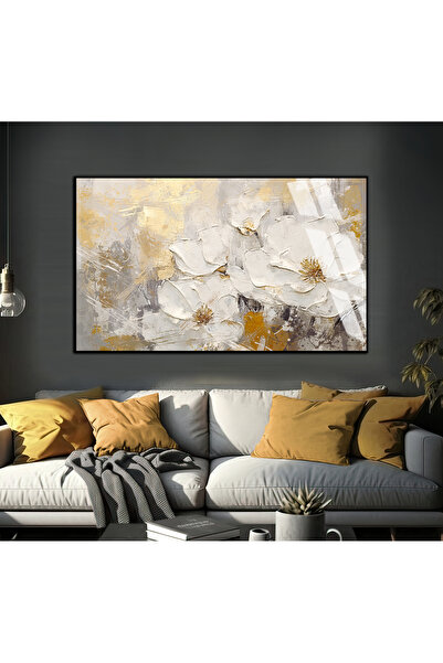 Harika bir ev ΥΠΕΡΑΣΤΗ | ΦΙΓΟΥΡΑ ΛΟΥΛΟΥΔΙΟΥ ΑΠΑΝΘΙΣΤΟ ΛΕΥΚΟ-ΧΡΥΣΟ 001 | ΤΡΑΠΕ...