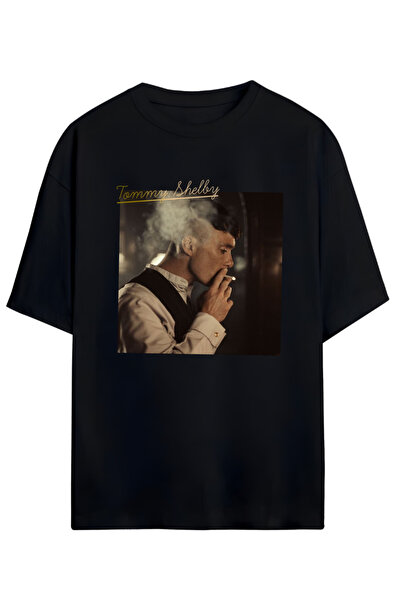 PERISENSE تي شيرت قطني ممشط كبير الحجم 100% قطن - تي شيرت صيفي مريح وفضفاض مط...