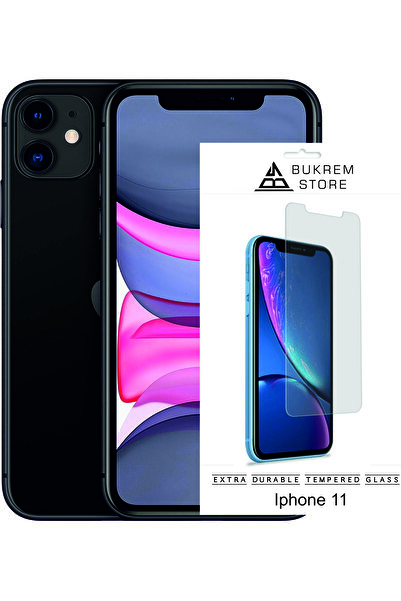 Store iPhone 11 Compatible Full Covering Transparent Unbreakable Tempered Gla...
