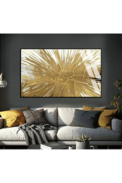 Harika bir ev HARİKABİREV | FORMĂ CU MODEL ABSTRACT AURIT | TABLĂ DE STICLĂ S...