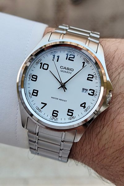 Casio Gray Color 38.5 mm Men's Wrist Watch