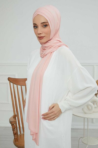 Aisha's Design شال قطني ممشط عملي متقاطع من الأمام، PS-40