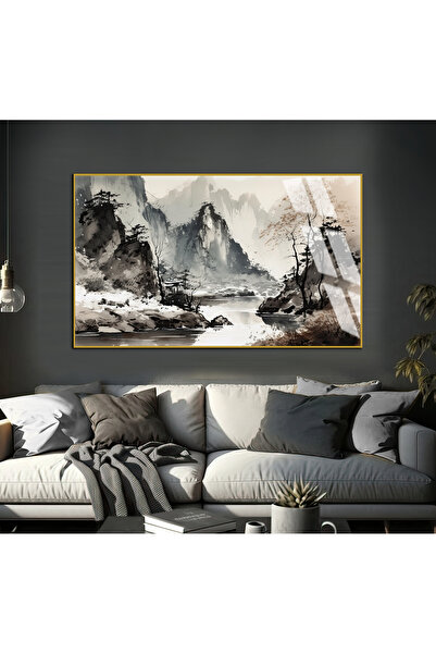 Harika bir ev HARİKABİREV | MODELL ABSTRACT DE PEISAJ MONTAN CĂPRU DEȘEATĂ GR...