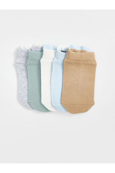 LC Waikiki LCW baby Basic Baby Boy Booties Κάλτσες 5 τεμαχίων