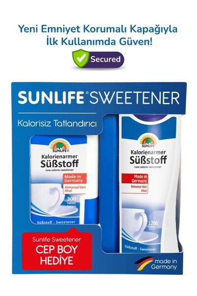 Sunlife Substoff Sweetener 1200 Tablets |   Pocket Size Gift