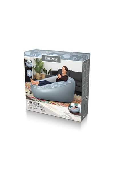BESTWAY Comfi Cube Deluxe Lounger 152X 127X76Cm 26-75096