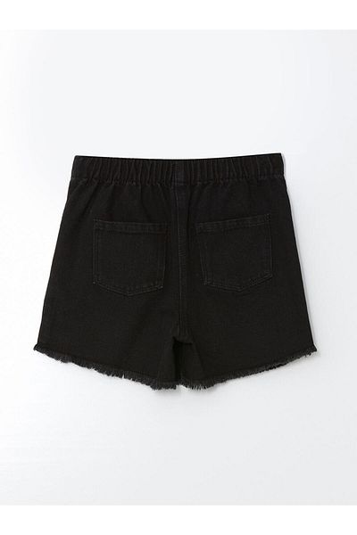 LC Waikiki LCW Kids Jeans-Shorts-Rock für Mädchen mit elastischem Bund