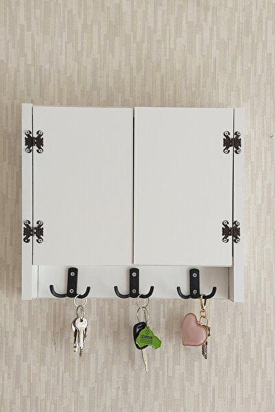 HKM Ticaret 35x40 Cm Dekoratif Sigorta Saklama Kutusu! Anahtarlıklı Sigorta K...