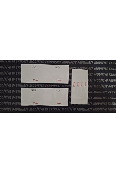 Modifiye Fabrikası CHERY TİGGO7PRO MARKA UV BASKILI KAPI KOLU KORUMA FOLYO SE...