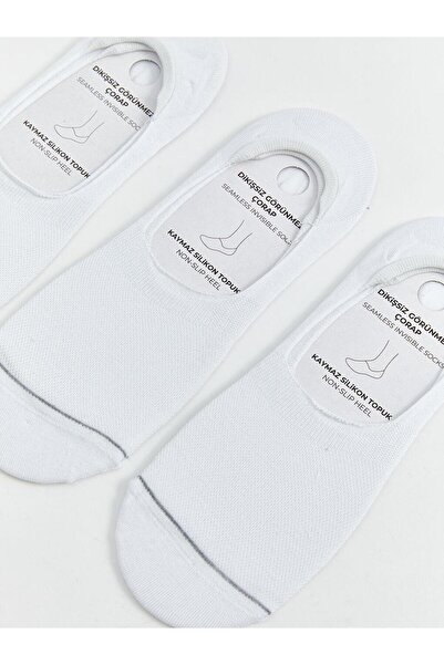 LC Waikiki LCW ACCESSORIES Men's Ballerina Socks 3-Pack