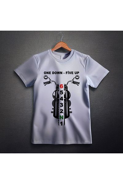 Ozzy Μπλουζάκι Unisex Biker Pattern 2 με ψηφιακή εκτύπωση