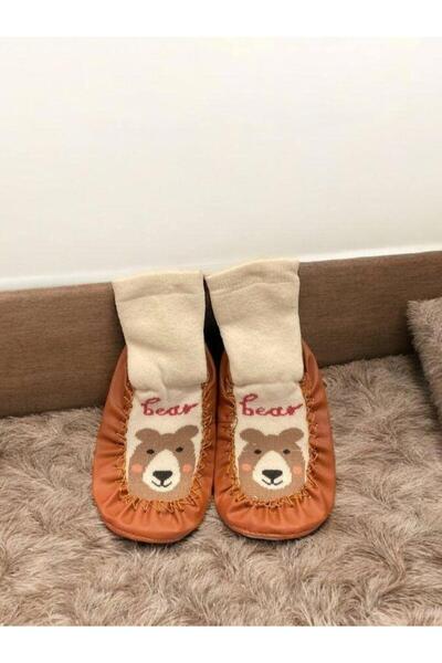 Zekids Детски чорапи с неплъзгаща се подметка и новогодишен дизайн