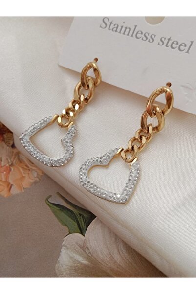 Shisa Jewel Kalp şekli Yonca yaprağı CELIK STAINLESS STEEL 316 L Nazar boncug...