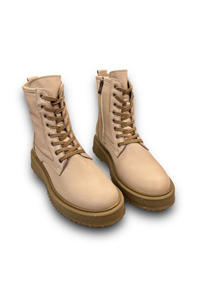 MELDYMOOR HAKİKİ DERİ KAUCUK TABAN KADIN GÜNLÜK BOT