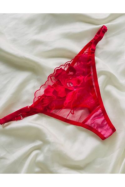 VentLingerie Red Garter