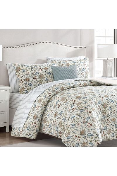 Orange Bed & Bath طقم سرير مزدوج 8 قطع 229 × 269 سم
