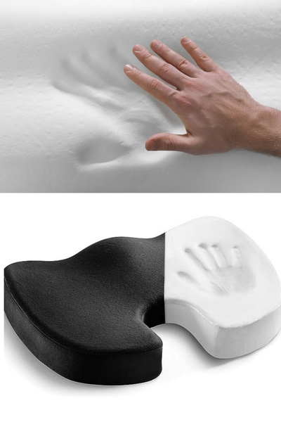 HASBY Visco Oturma Minderi Yastığı Visko Minderi Kuyruk Sokum Minderi