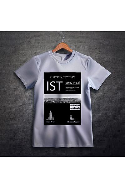 Ozzy Ψηφιακό μπλουζάκι Unisex Istanbul Pattern 1