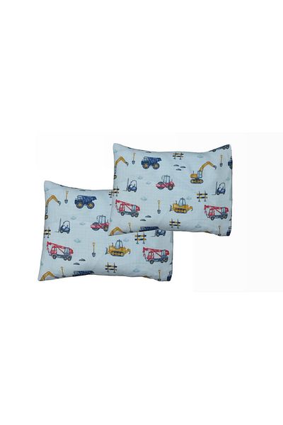 Alpıno baby pillowcase 100% cotton muslin fabric (2 pieces) 35*45 cm