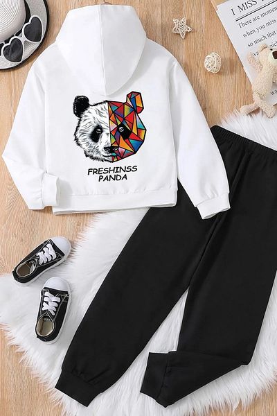 Muwen Butik Παιδικό Σετ φόρμας Panda